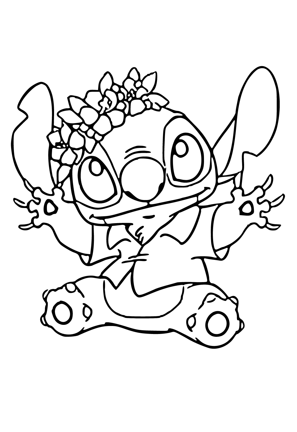 143 Cute Stitch Coloring Pages FREE Printable 137