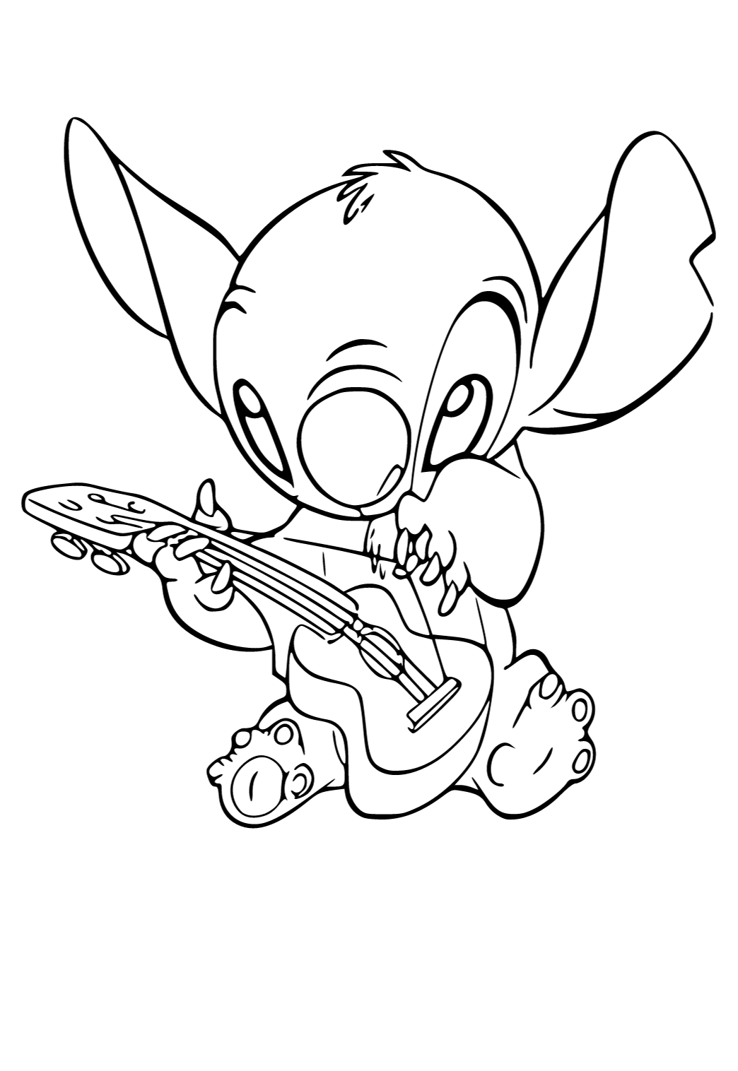 143 Cute Stitch Coloring Pages FREE Printable 139