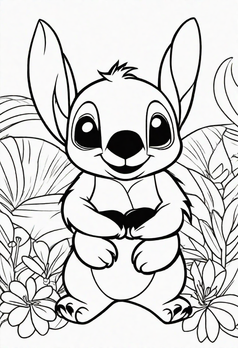 143 Cute Stitch Coloring Pages FREE Printable 18