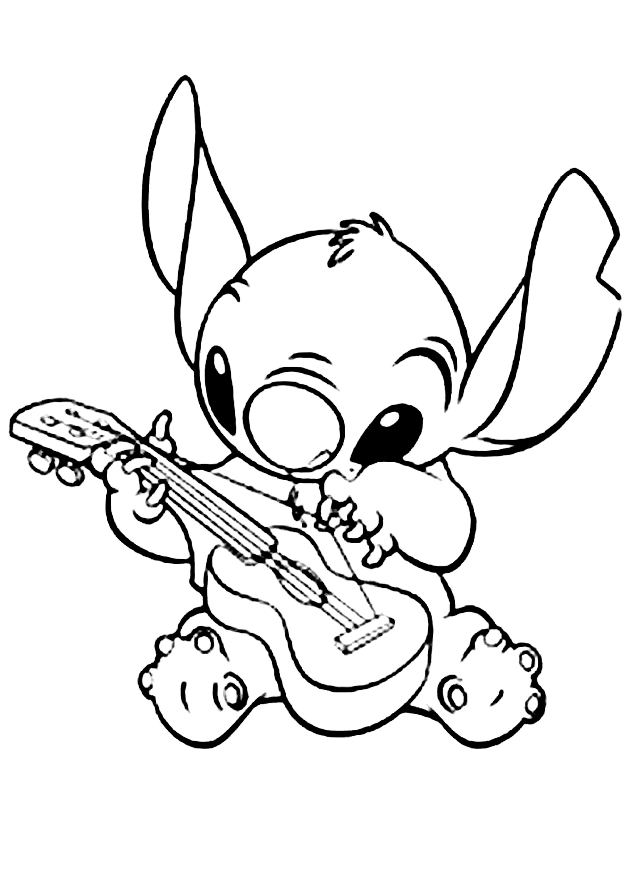 143 Cute Stitch Coloring Pages FREE Printable 23