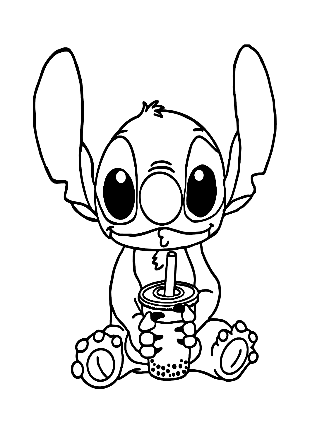 143 Cute Stitch Coloring Pages FREE Printable 36