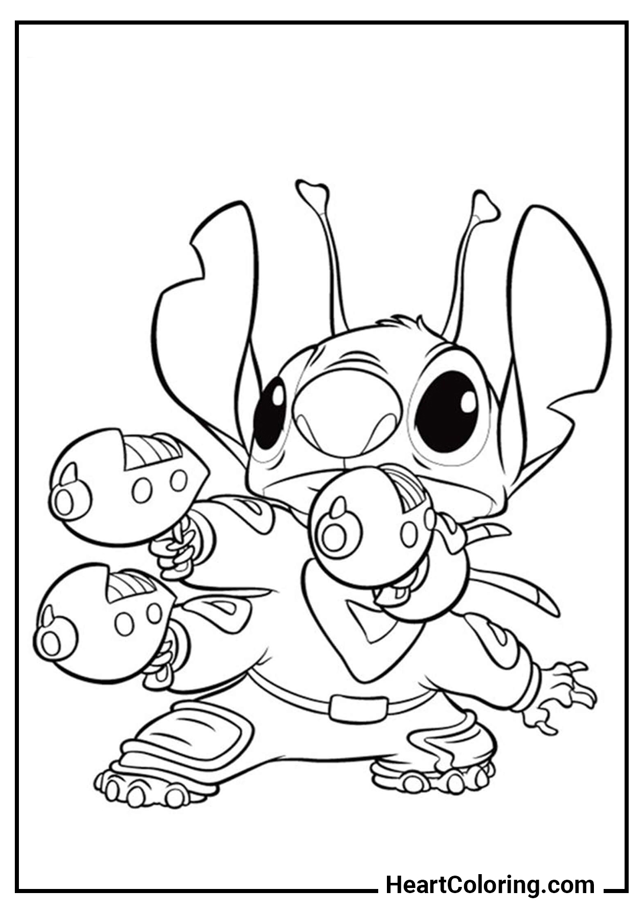 143 Cute Stitch Coloring Pages FREE Printable 47