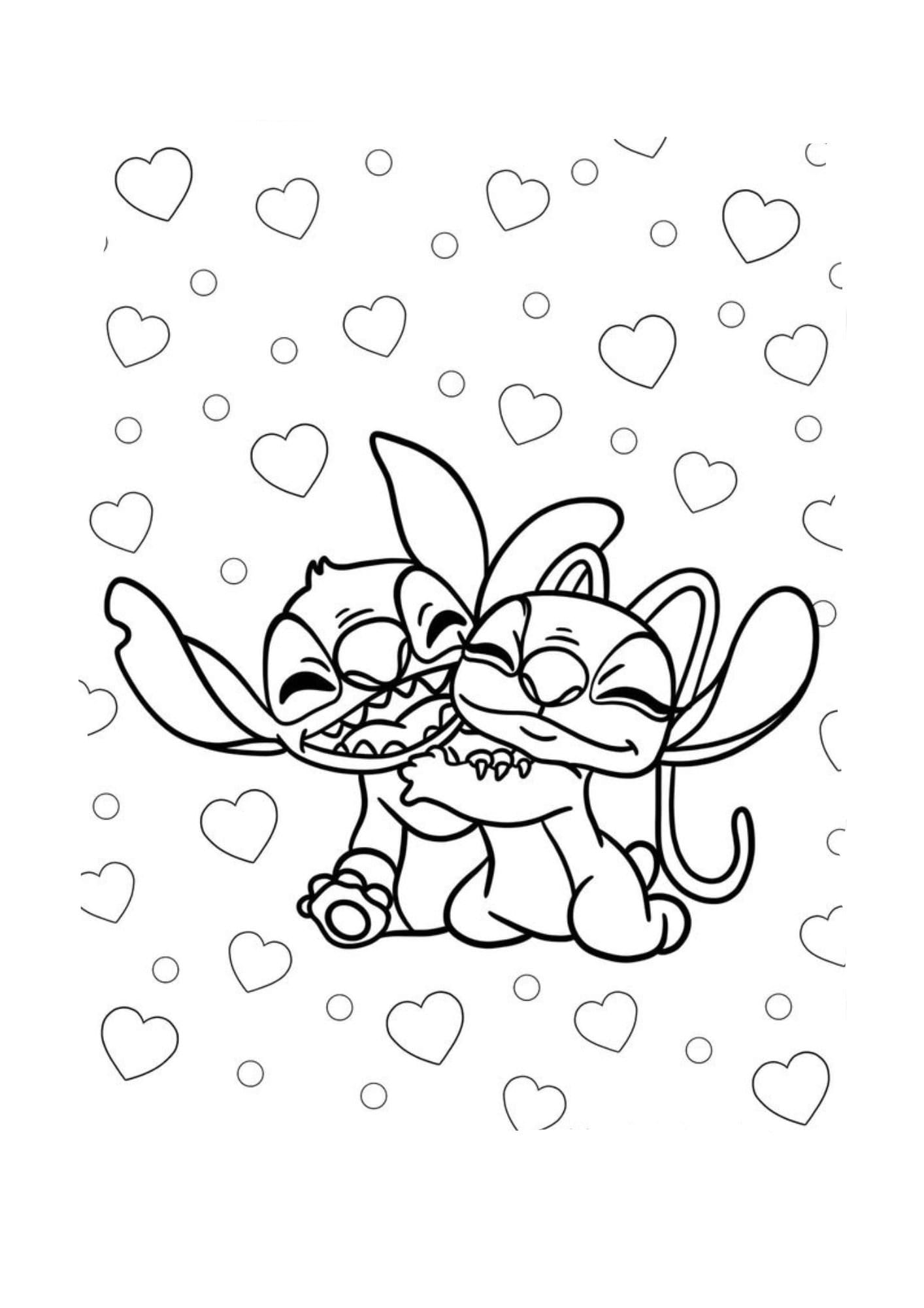 143 Cute Stitch Coloring Pages FREE Printable 62