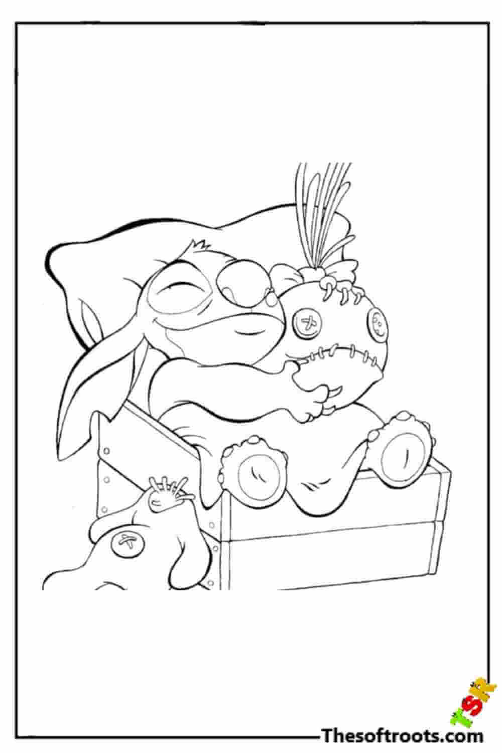 143 Cute Stitch Coloring Pages FREE Printable 69