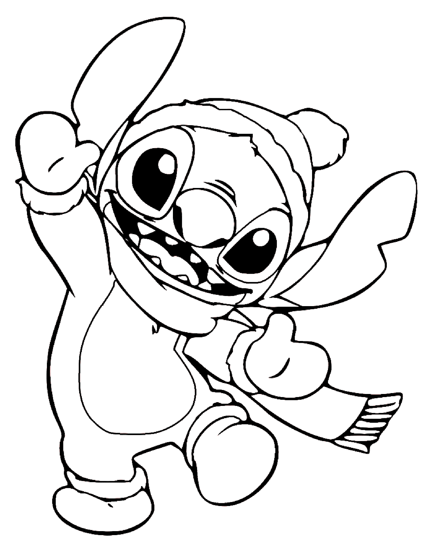 143 Cute Stitch Coloring Pages FREE Printable 7