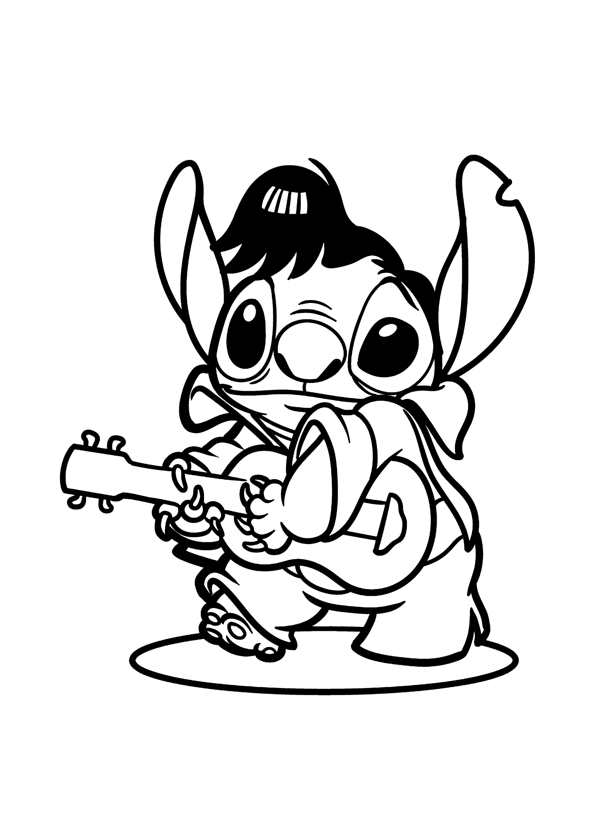 143 Cute Stitch Coloring Pages FREE Printable 71