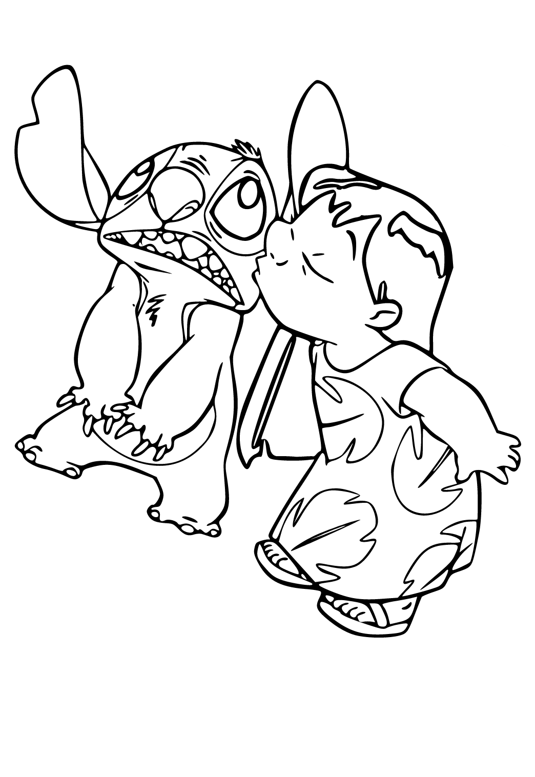 143 Cute Stitch Coloring Pages FREE Printable 73