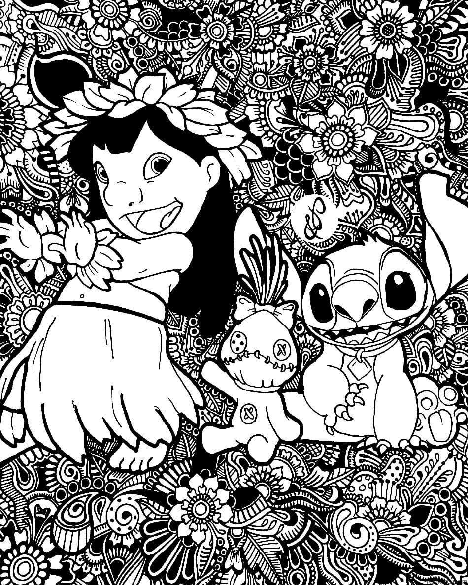 143 Cute Stitch Coloring Pages FREE Printable 74