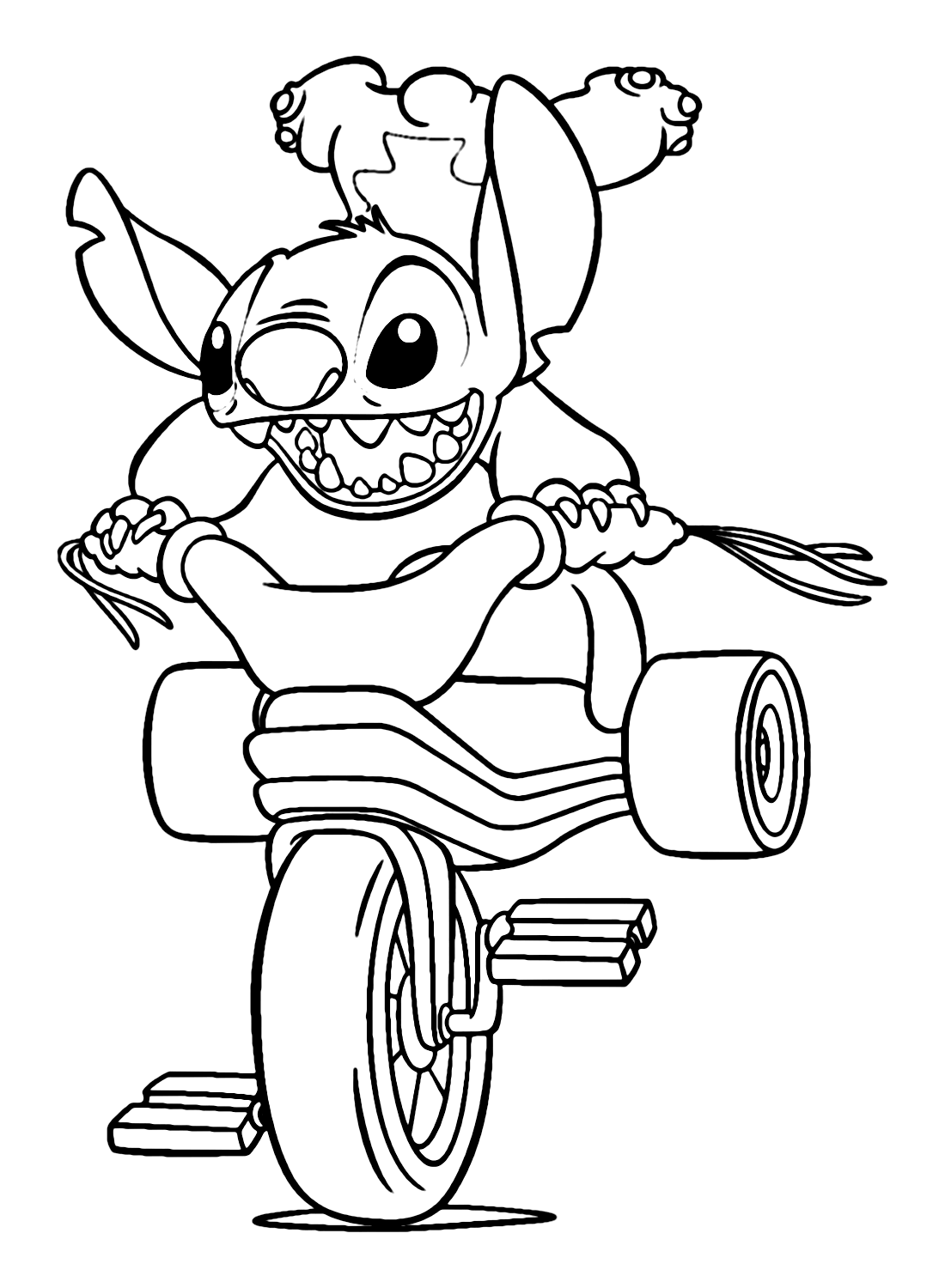 143 Cute Stitch Coloring Pages FREE Printable 76