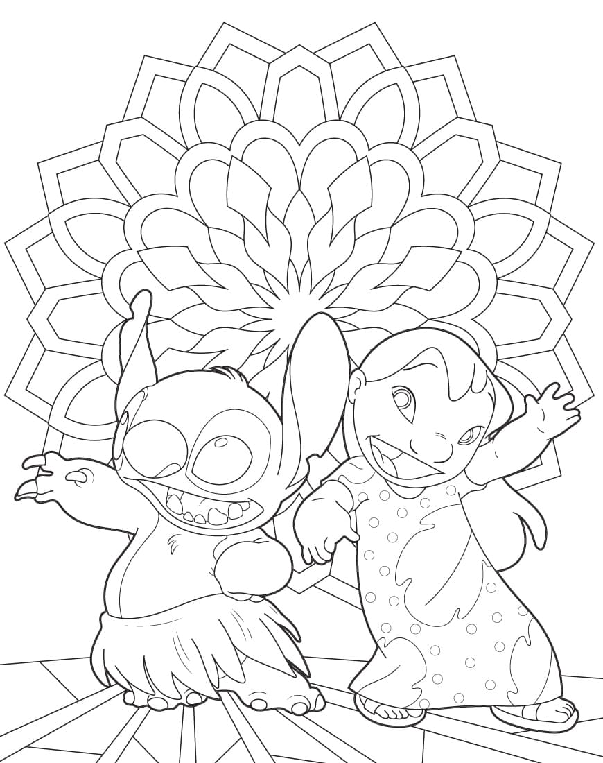 143 Cute Stitch Coloring Pages FREE Printable 80