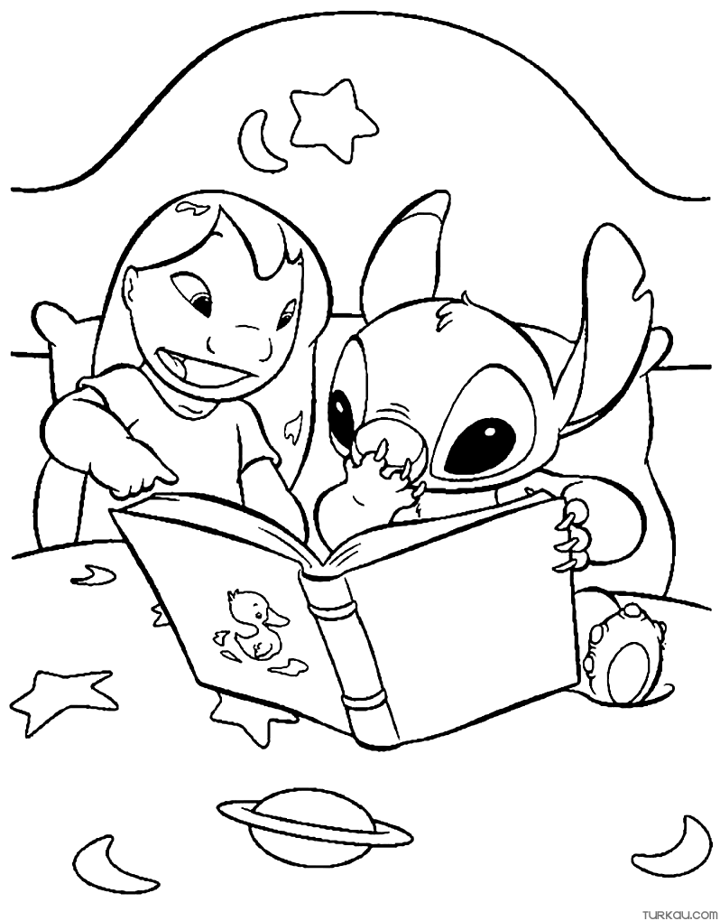 143 Cute Stitch Coloring Pages FREE Printable 88