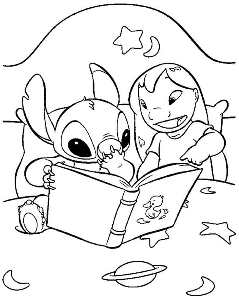 143 Cute Stitch Coloring Pages FREE Printable 91