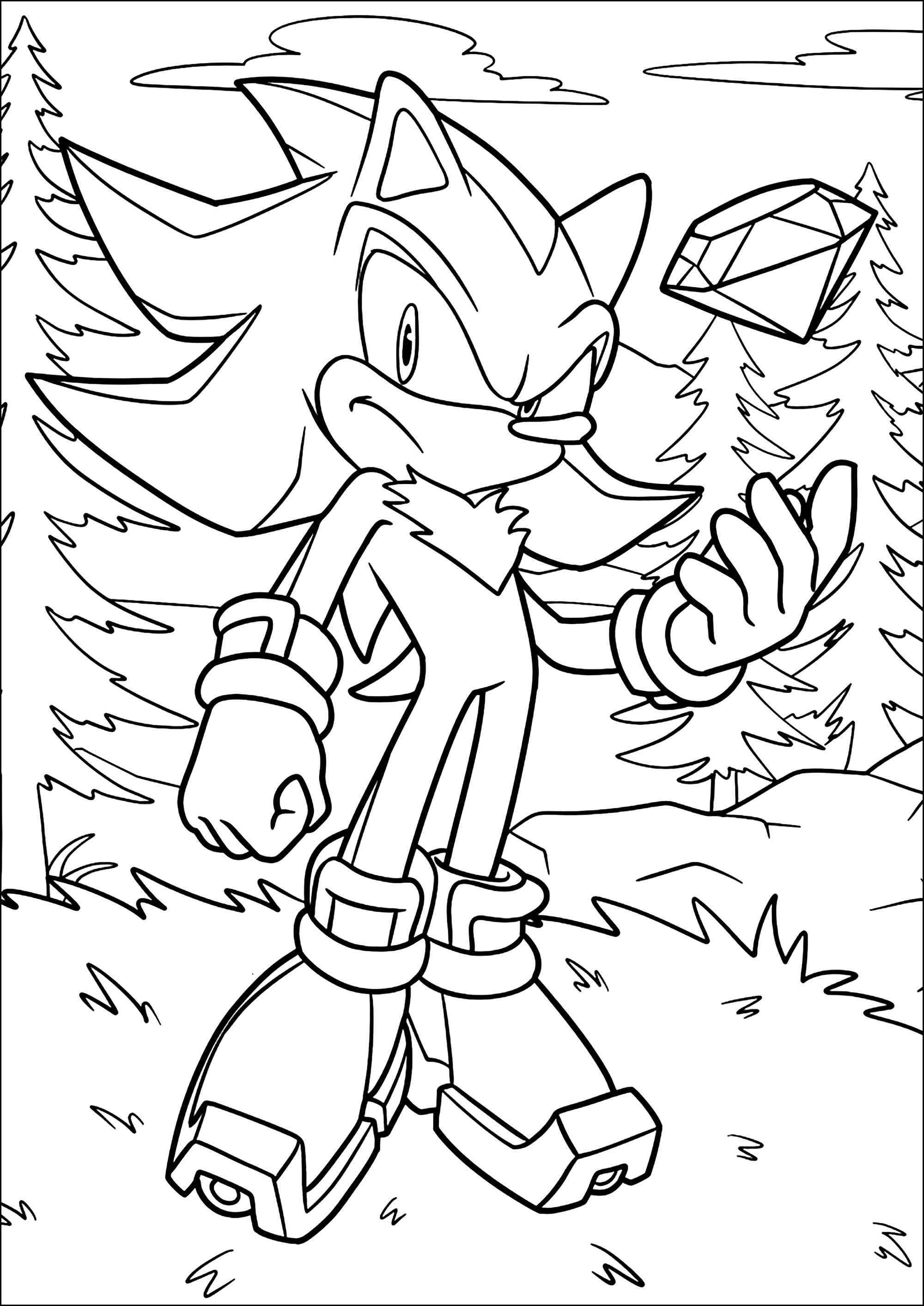 150+ Sonic Superstars Coloring Pages Printable 104