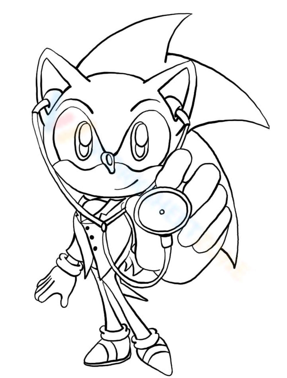 150+ Sonic Superstars Coloring Pages Printable 120