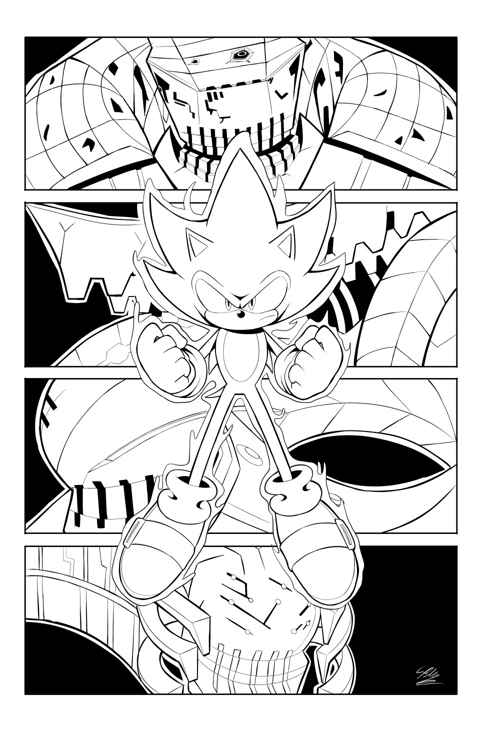 150+ Sonic Superstars Coloring Pages Printable 16