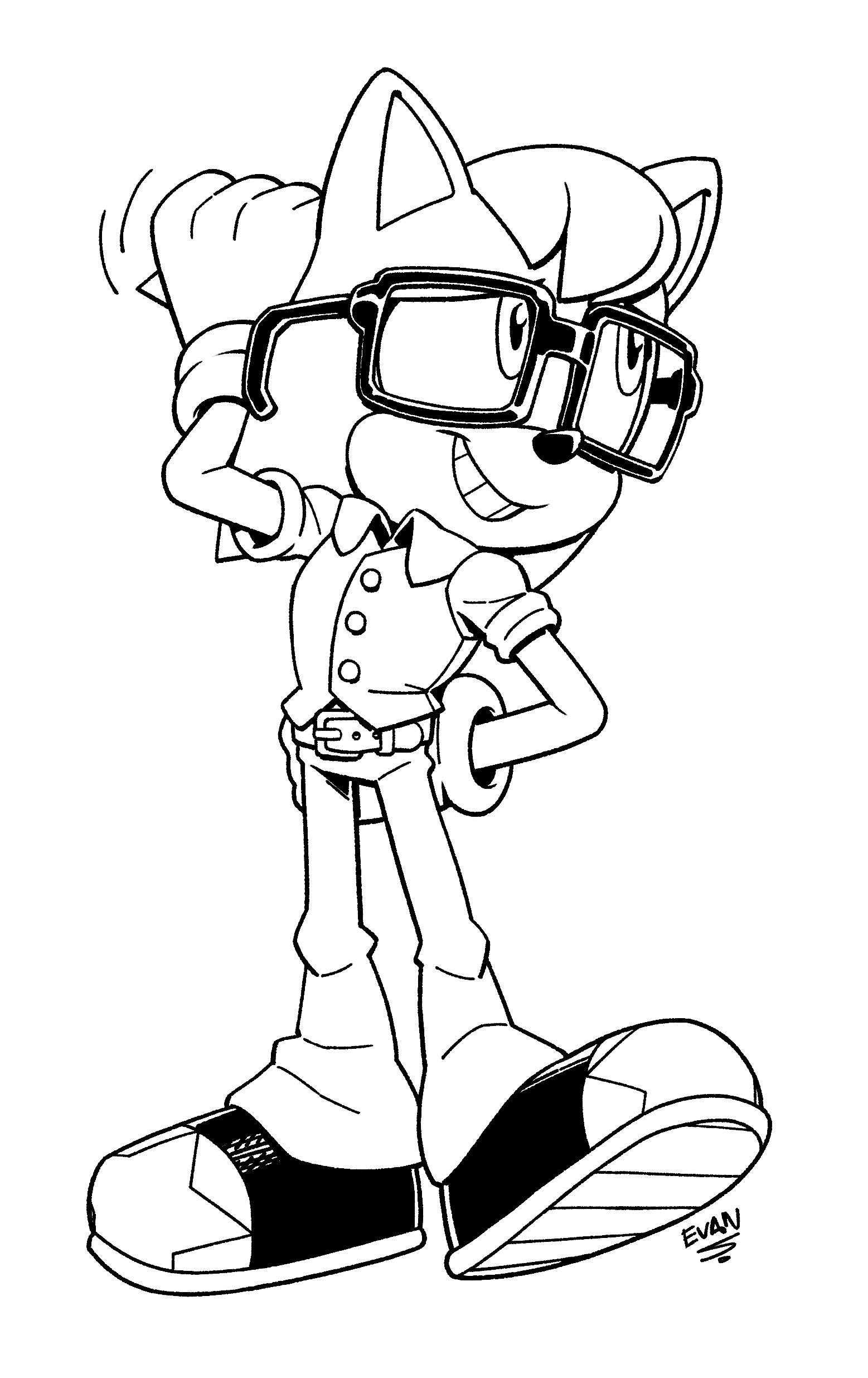 150+ Sonic Superstars Coloring Pages Printable 30