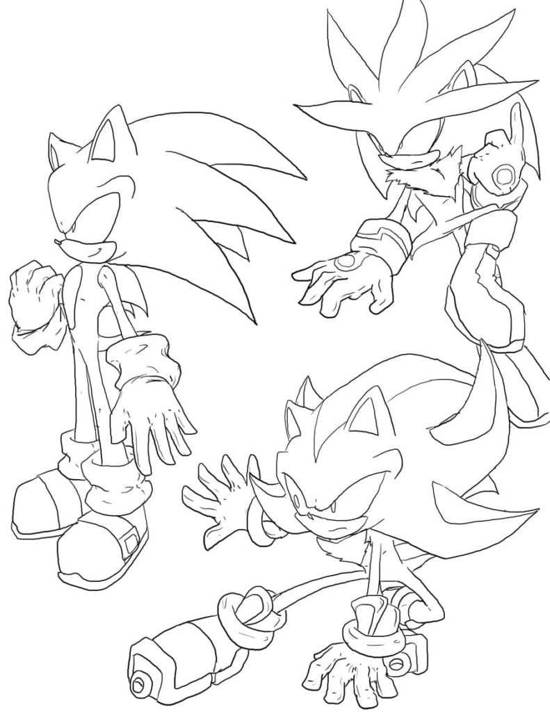 150+ Sonic Superstars Coloring Pages Printable 54