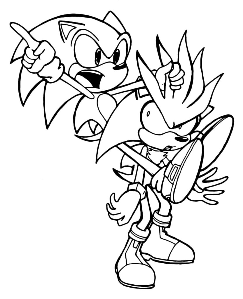 150+ Sonic Superstars Coloring Pages Printable 58