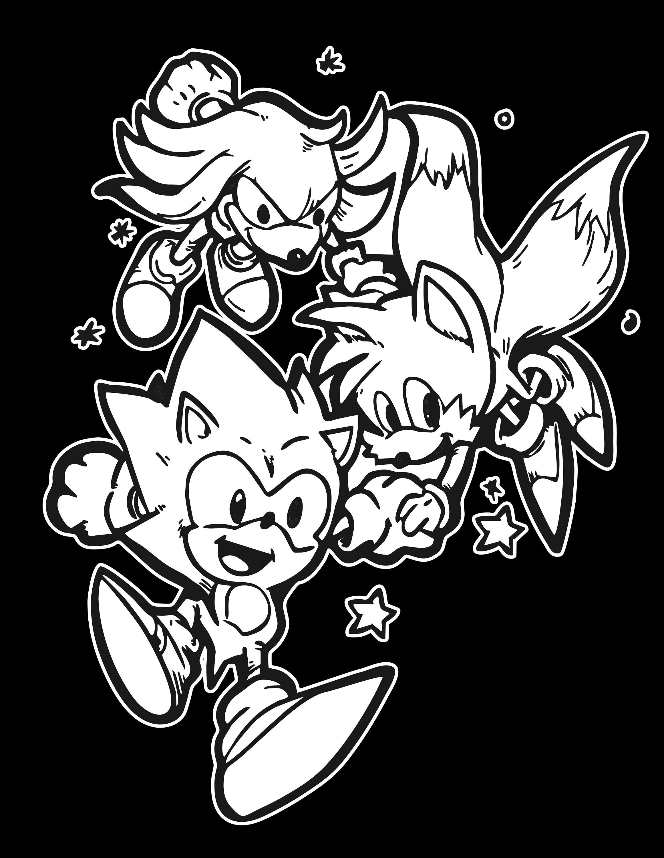 150+ Sonic Superstars Coloring Pages Printable 92