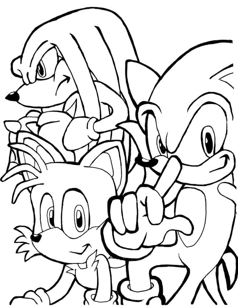 150+ Sonic Superstars Coloring Pages Printable 93