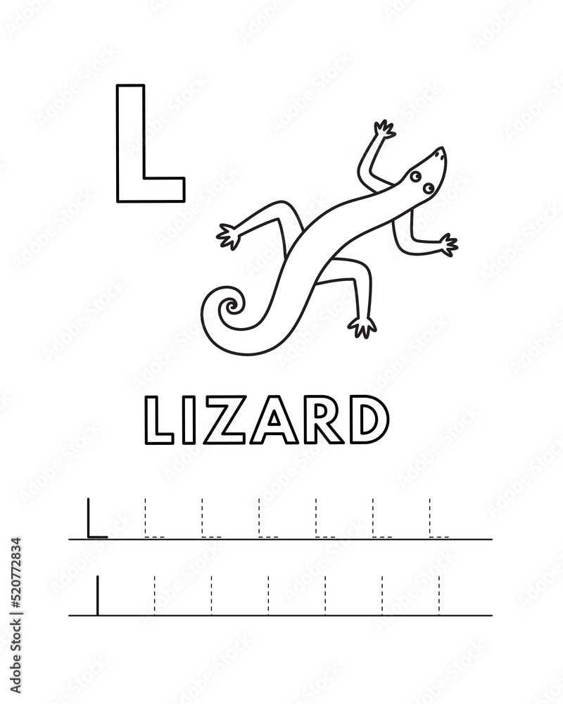 170+ Lizard Coloring Page Designs 101