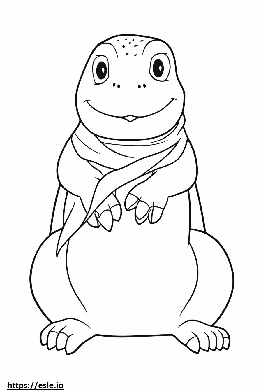 170+ Lizard Coloring Page Designs 103