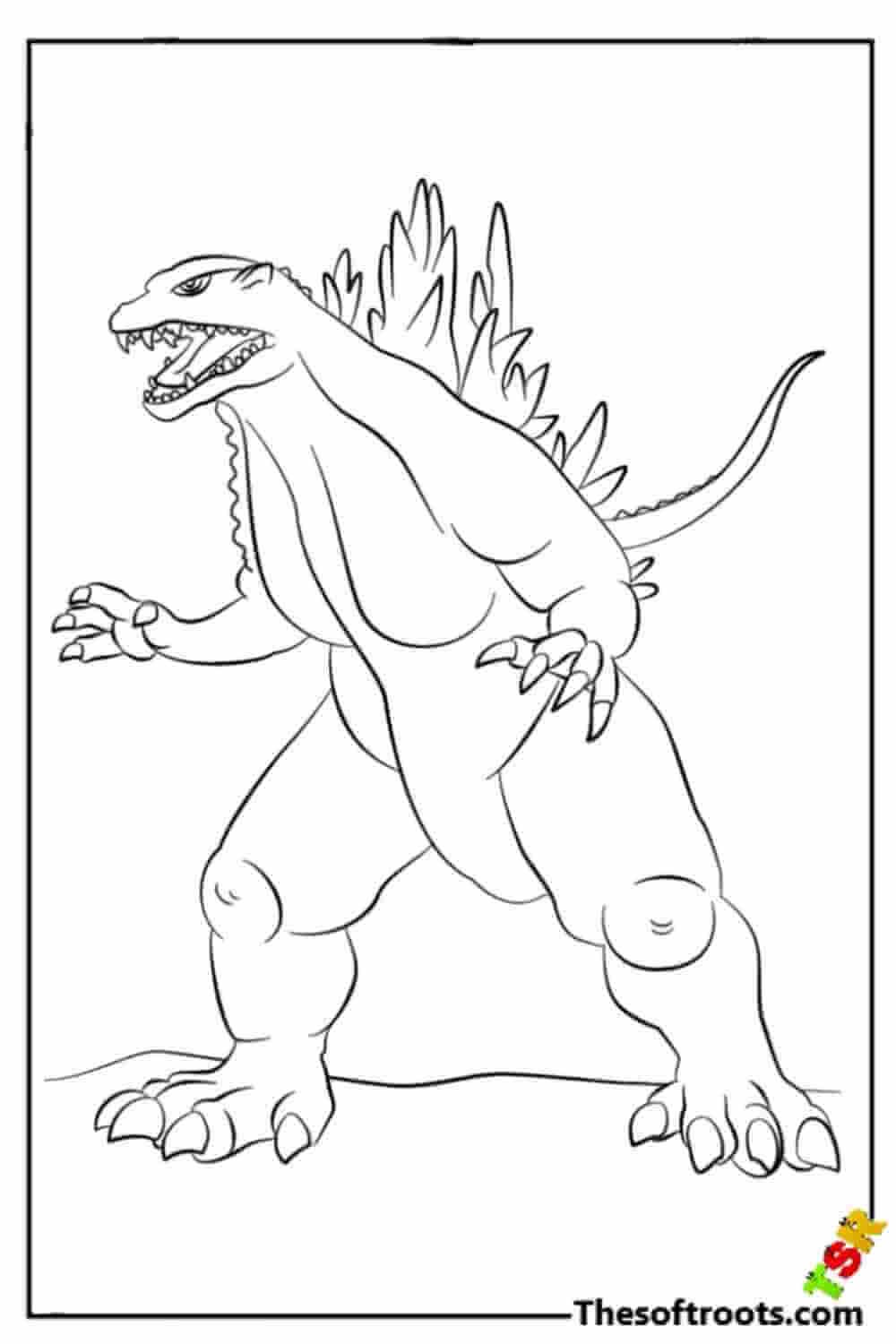 170+ Lizard Coloring Page Designs 117