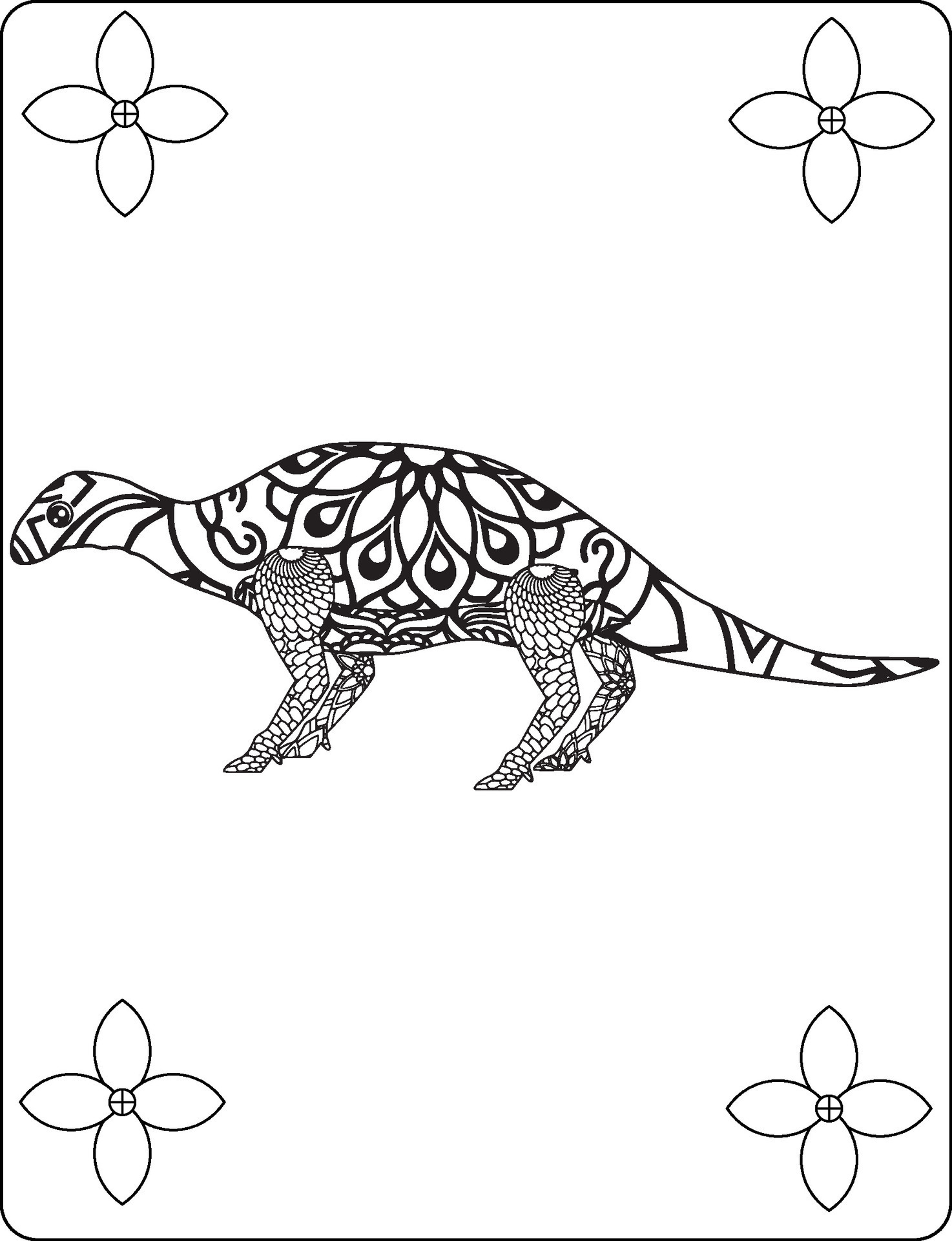 170+ Lizard Coloring Page Designs 146