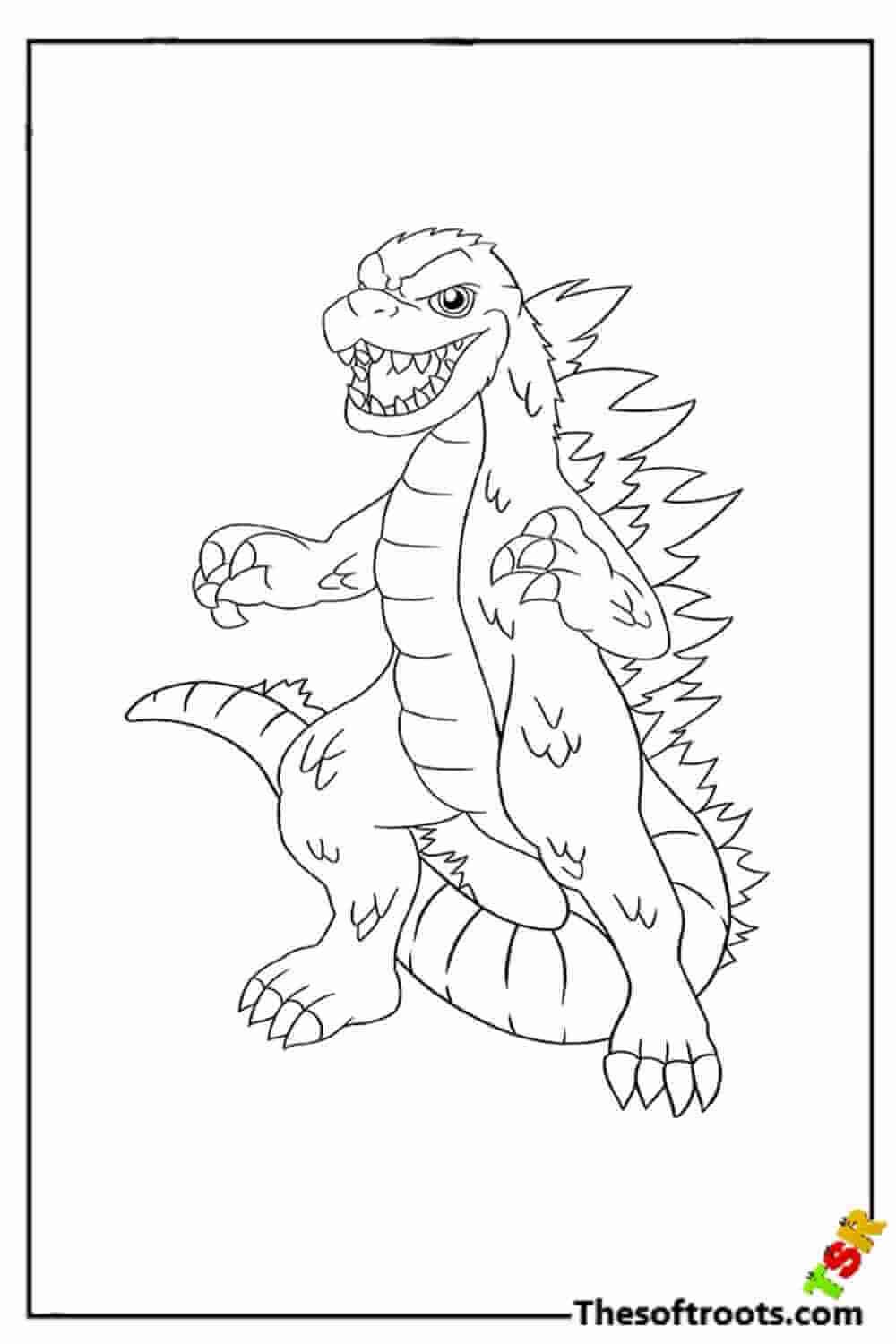 170+ Lizard Coloring Page Designs 149