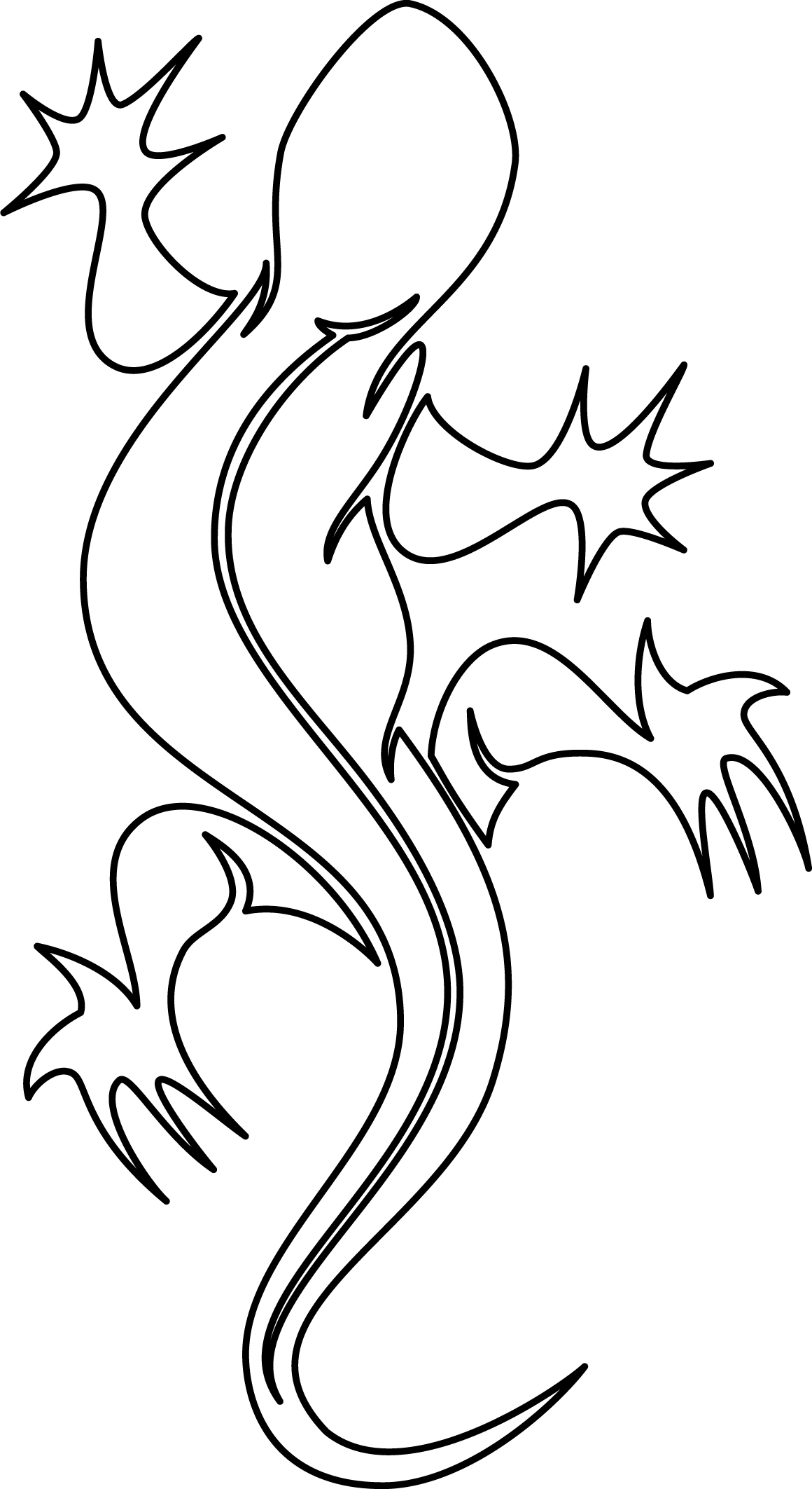 170+ Lizard Coloring Page Designs 60