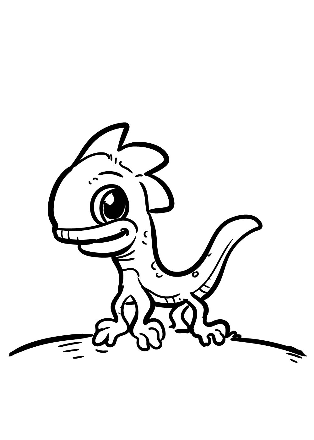 170+ Lizard Coloring Page Designs 74