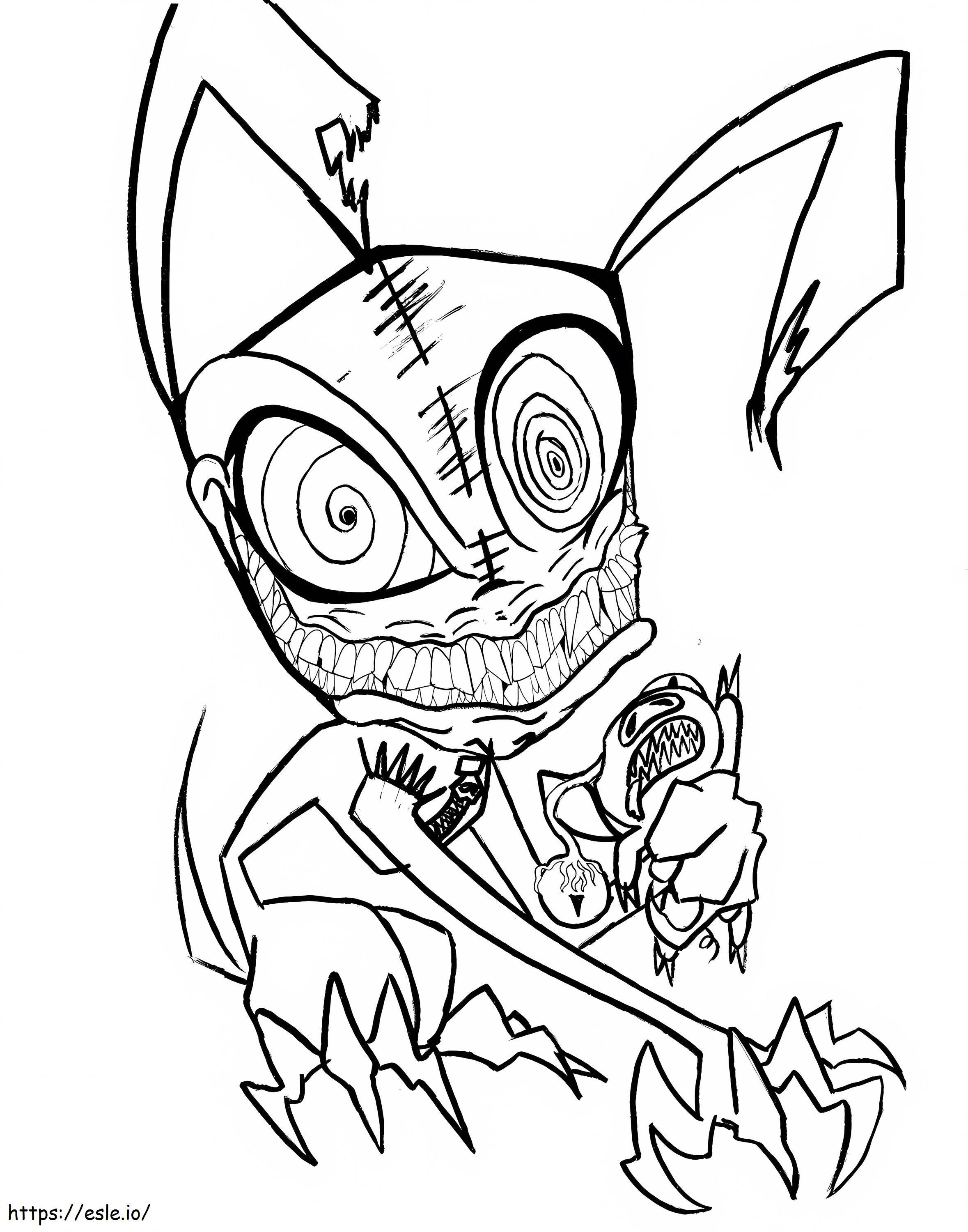 170+ Scary Coloring Pages for Spooky Fun 129