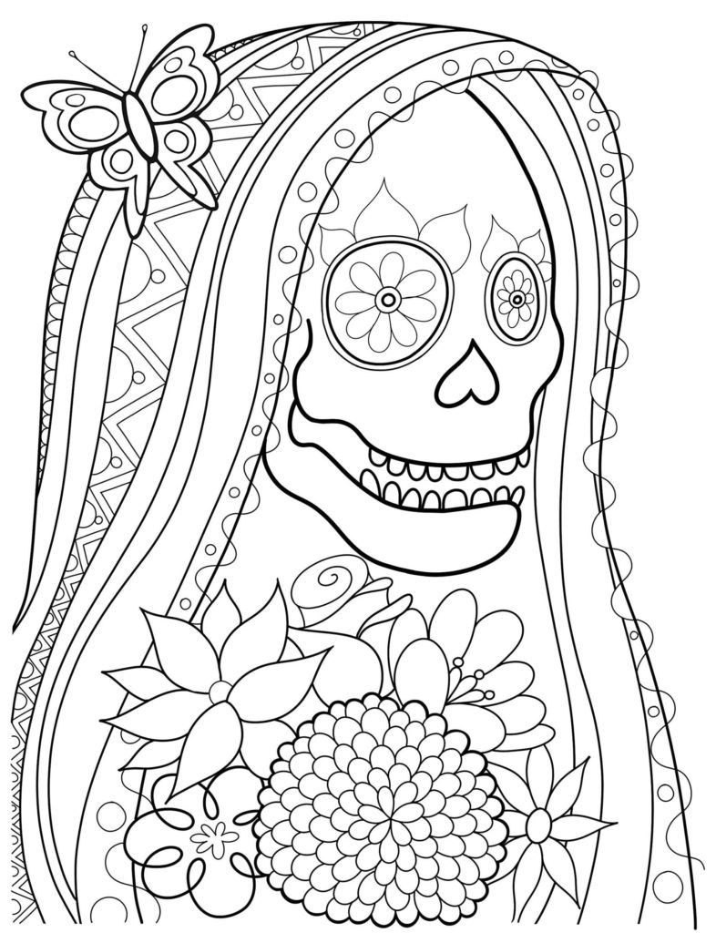 170+ Scary Coloring Pages for Spooky Fun 135