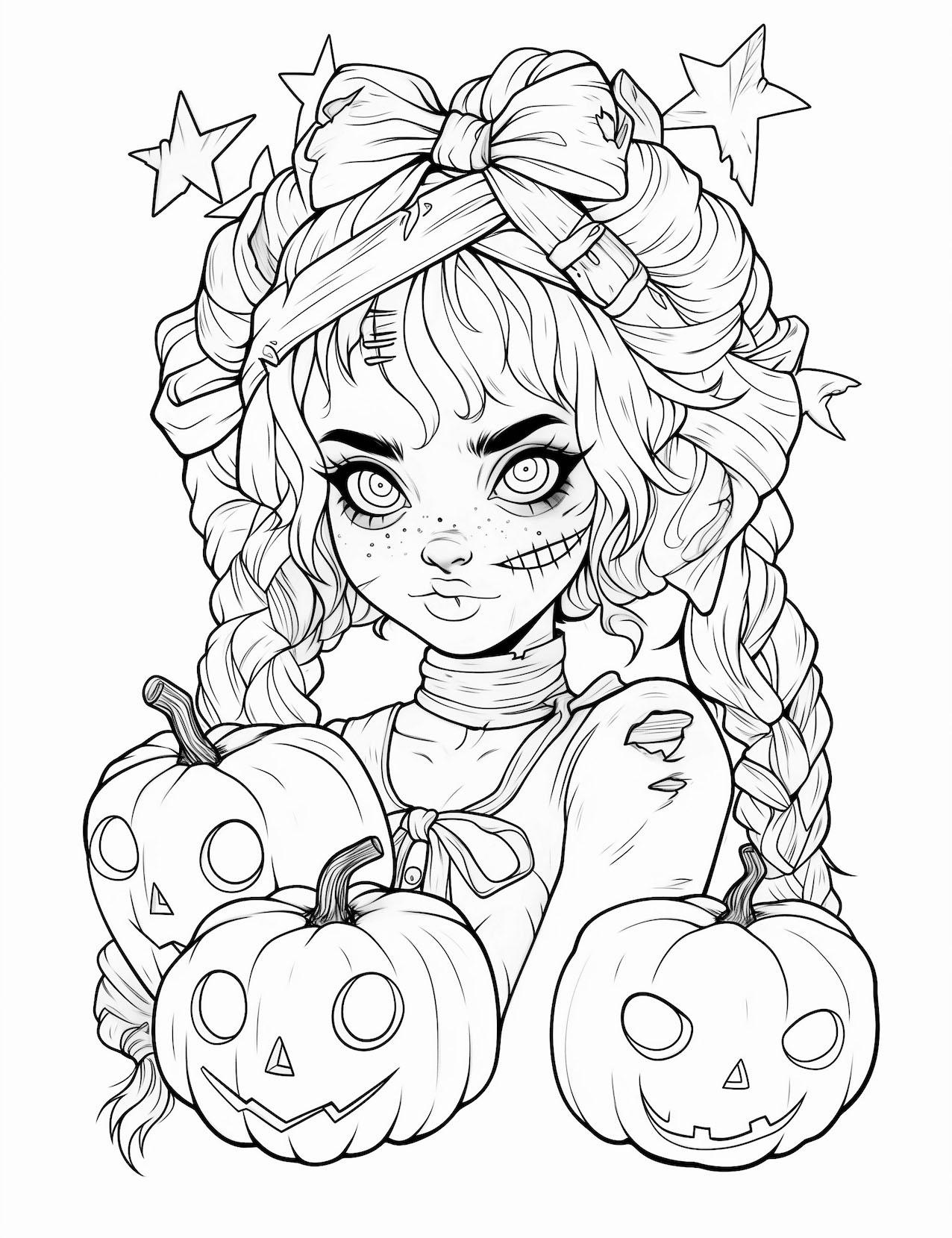 170+ Scary Coloring Pages for Spooky Fun 14