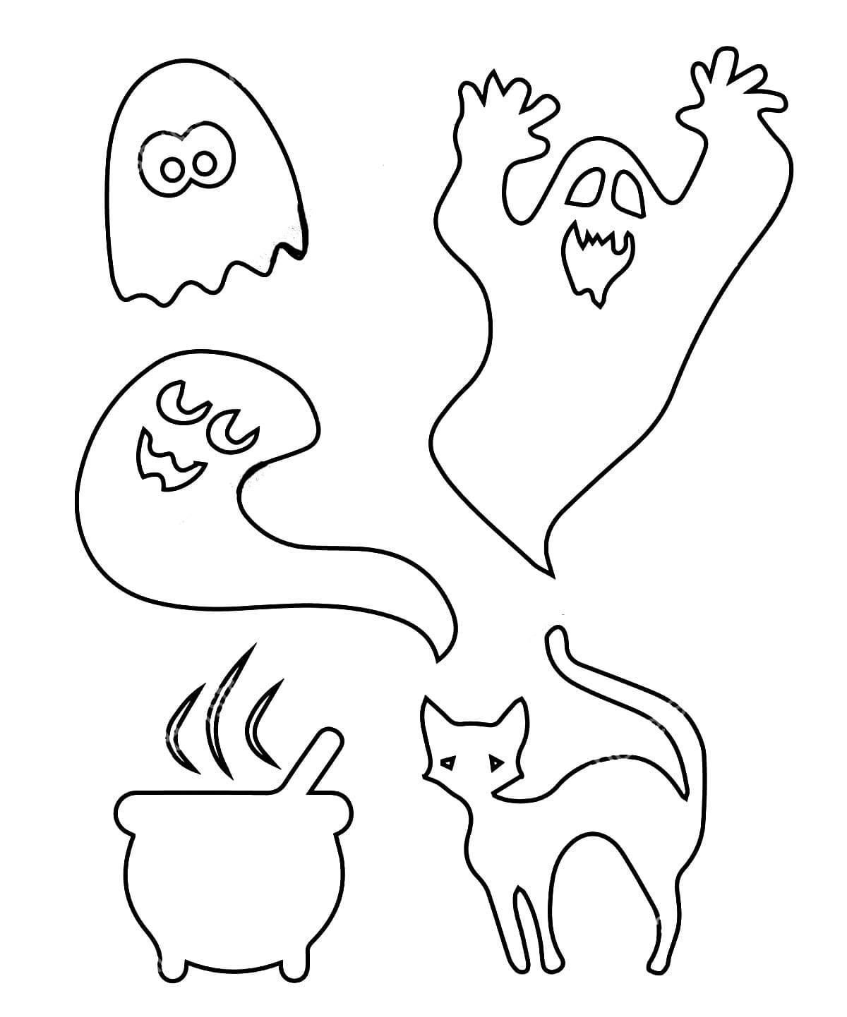 170+ Scary Coloring Pages for Spooky Fun 151