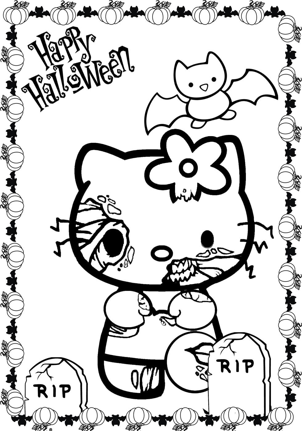 170+ Scary Coloring Pages for Spooky Fun 23