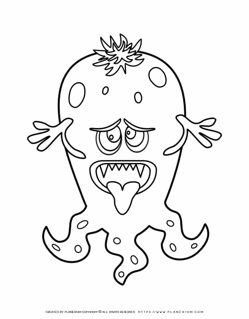 170+ Scary Coloring Pages for Spooky Fun 26