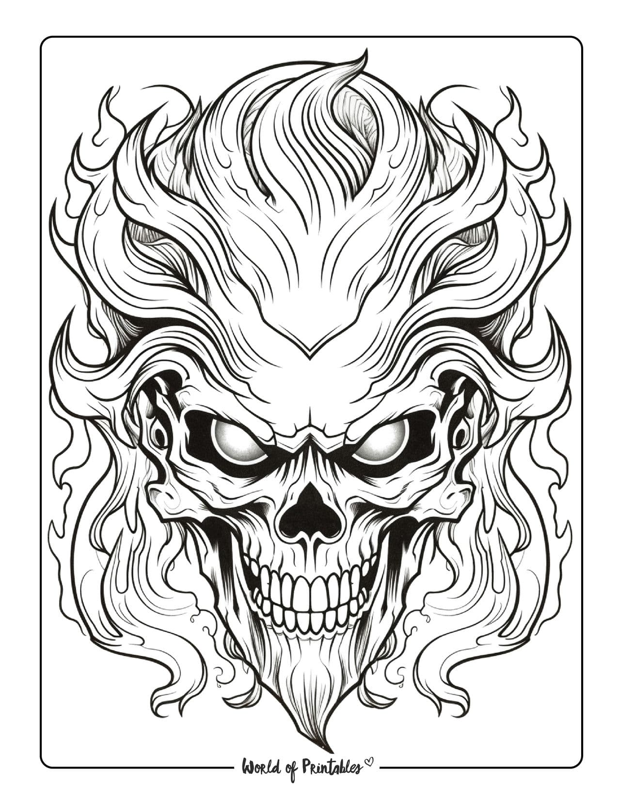 170+ Scary Coloring Pages for Spooky Fun 3