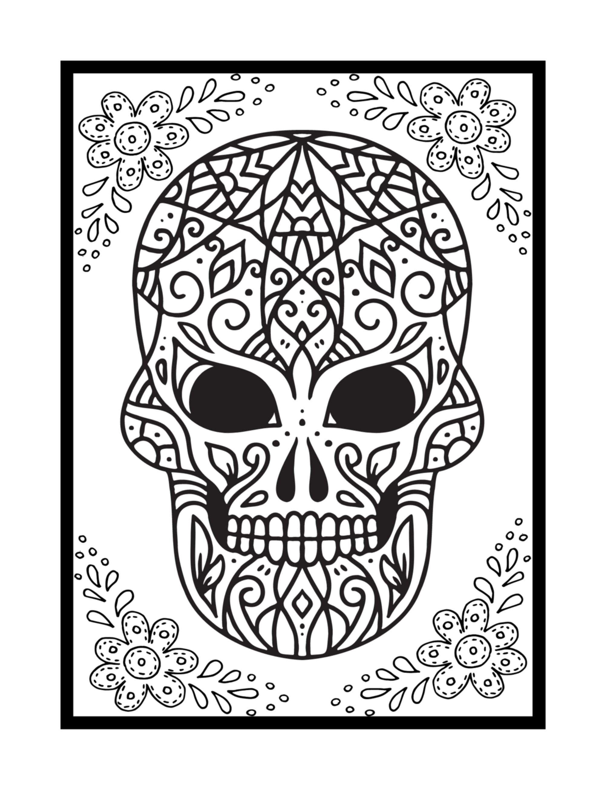 170+ Scary Coloring Pages for Spooky Fun 38