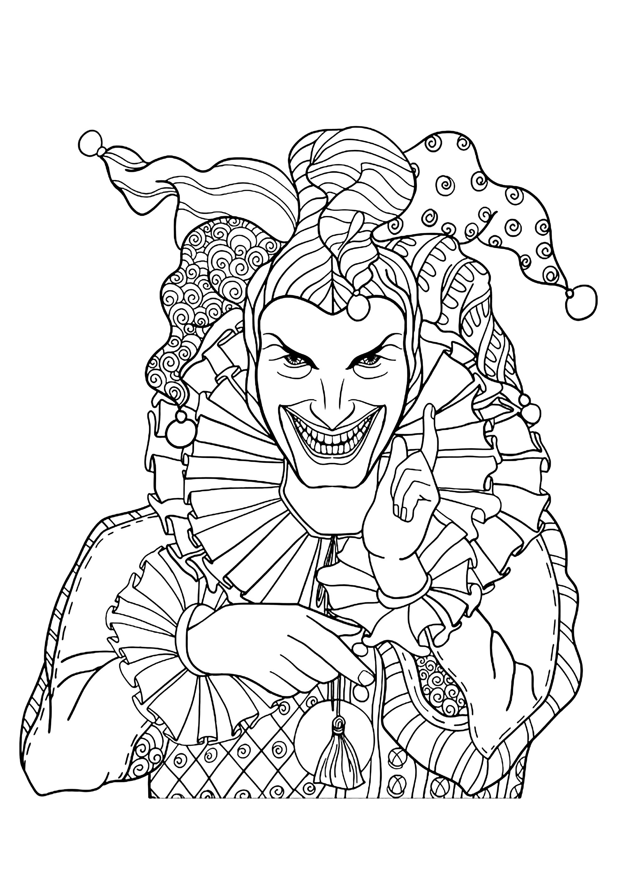 170+ Scary Coloring Pages for Spooky Fun 42