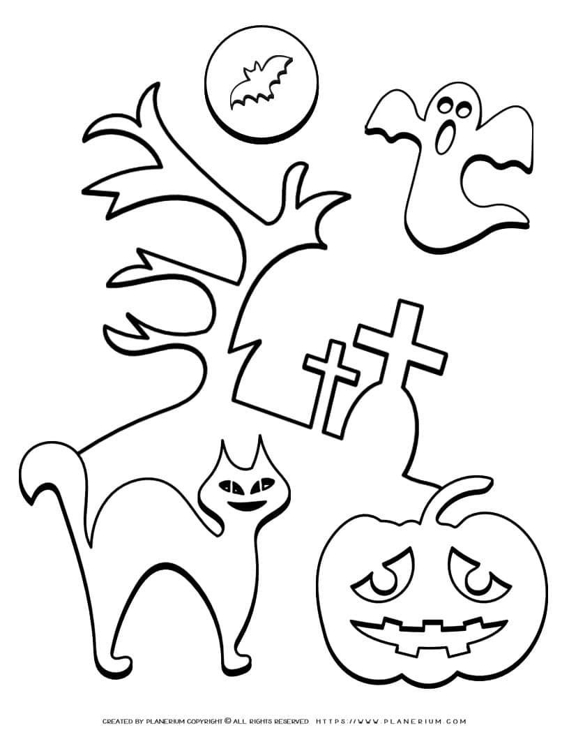 170+ Scary Coloring Pages for Spooky Fun 44