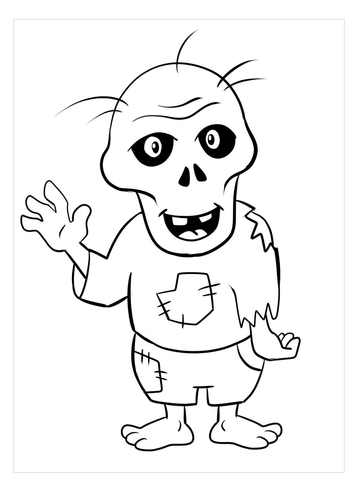 170+ Scary Coloring Pages for Spooky Fun 49