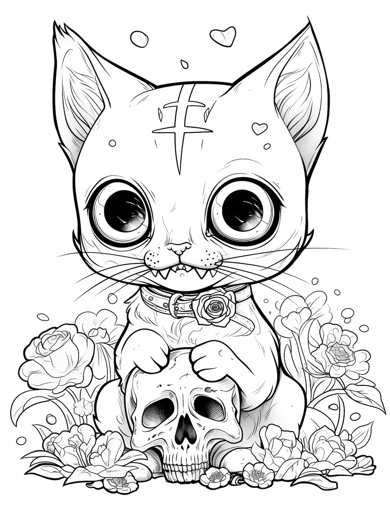 170+ Scary Coloring Pages for Spooky Fun 51