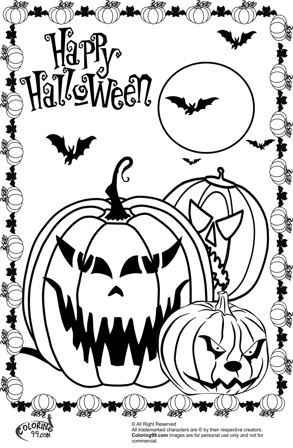 170+ Scary Coloring Pages for Spooky Fun 57