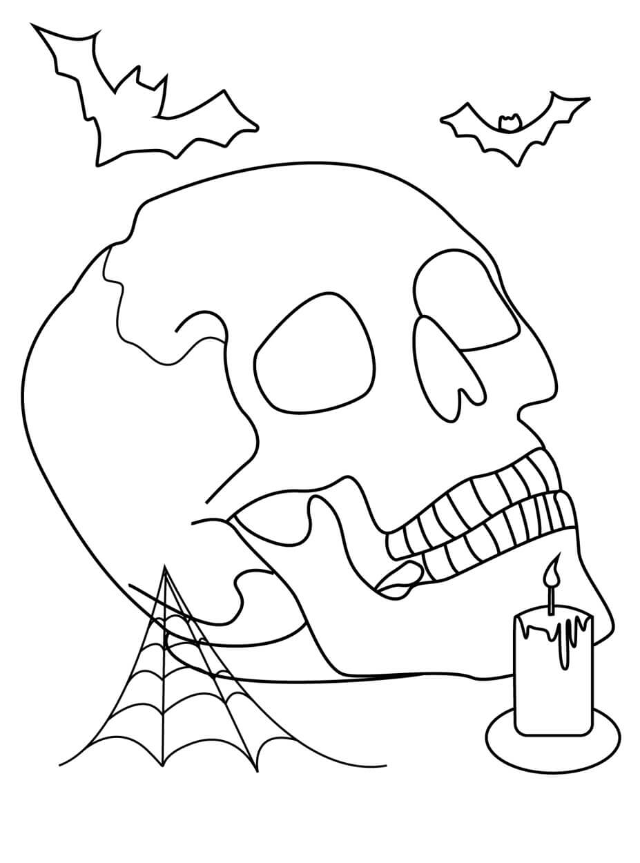 170+ Scary Coloring Pages for Spooky Fun 68