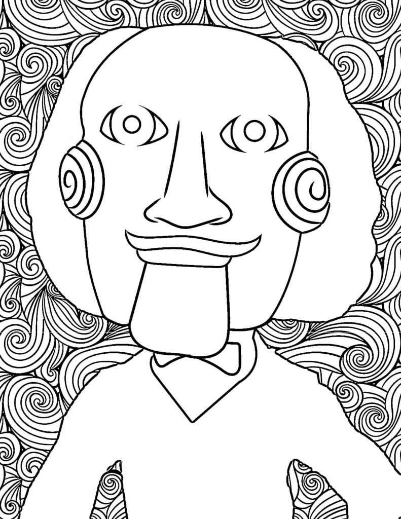 170+ Scary Coloring Pages for Spooky Fun 70