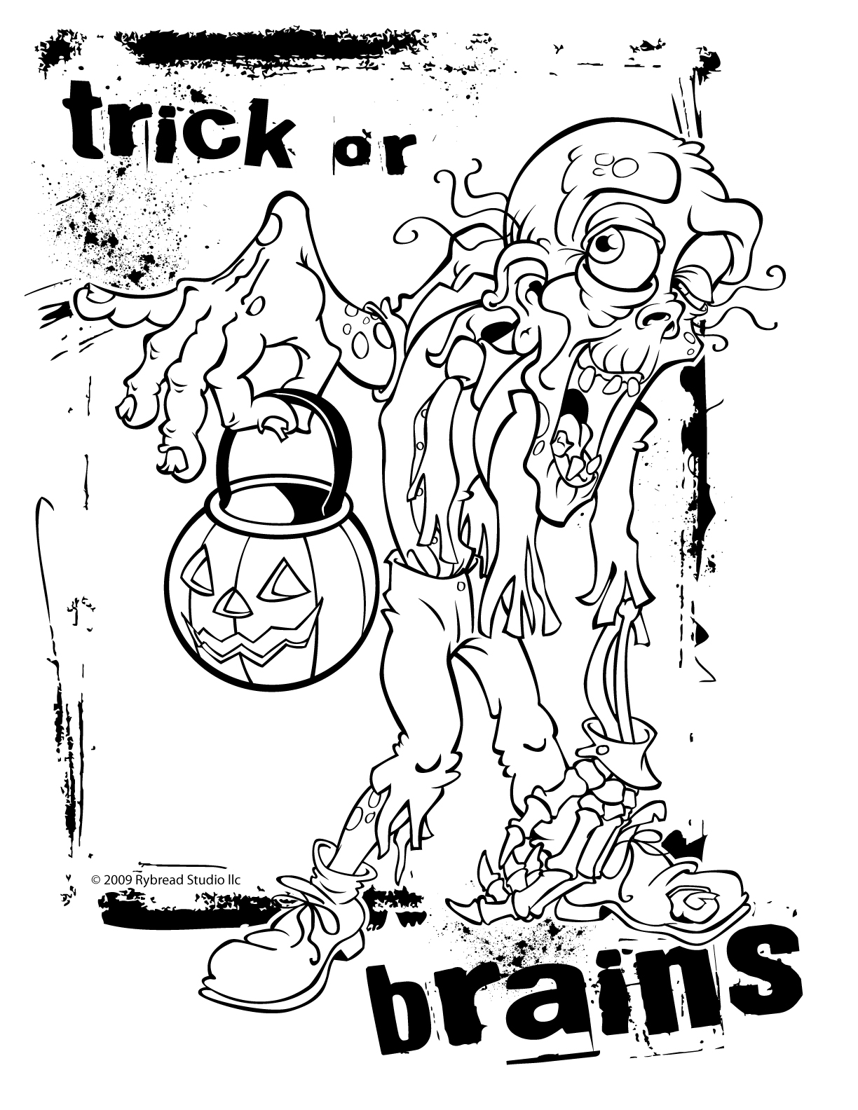 170+ Scary Coloring Pages for Spooky Fun 84