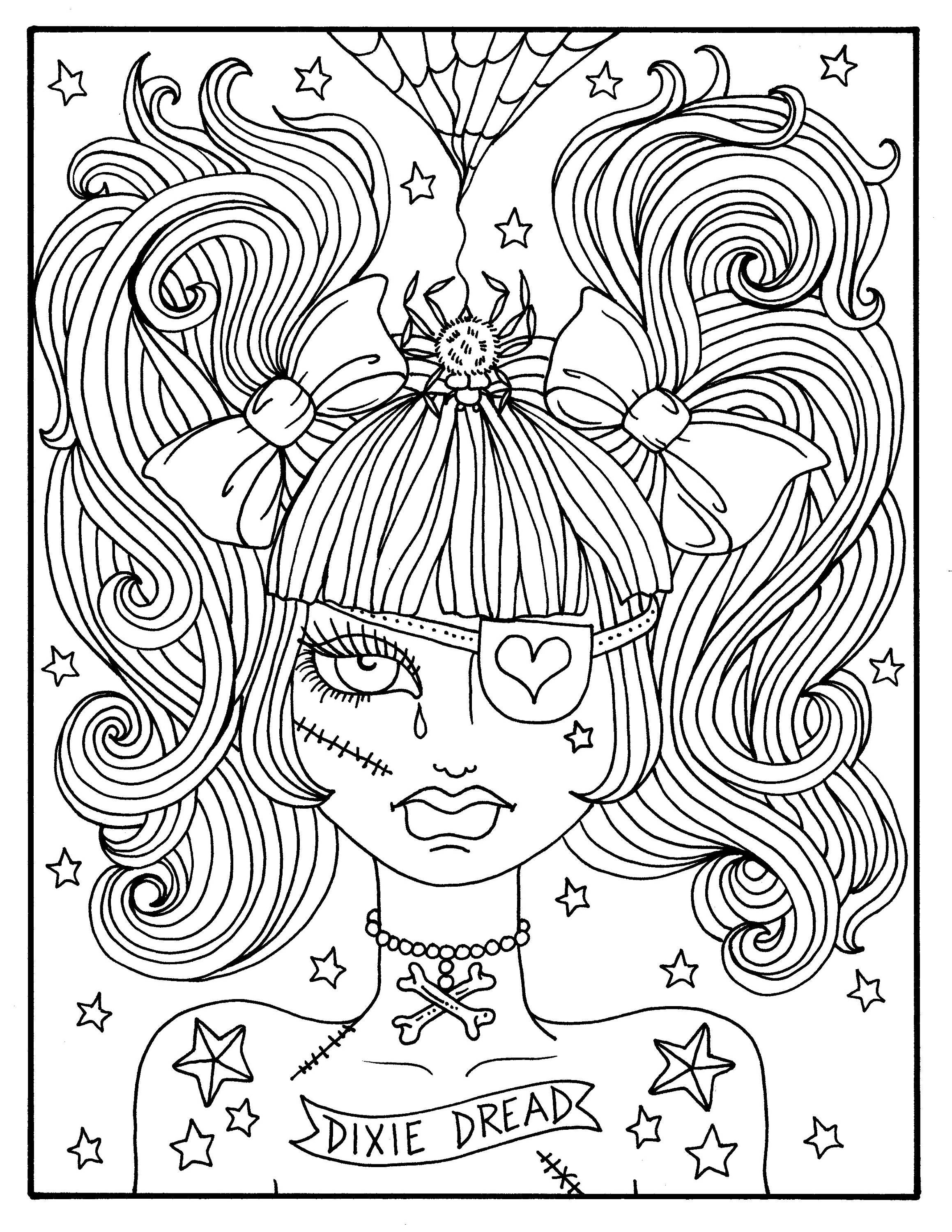 170+ Scary Coloring Pages for Spooky Fun 94