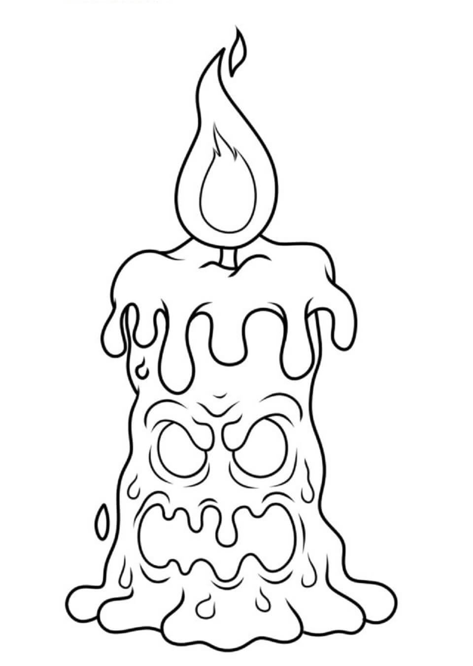 170+ Scary Coloring Pages for Spooky Fun 96