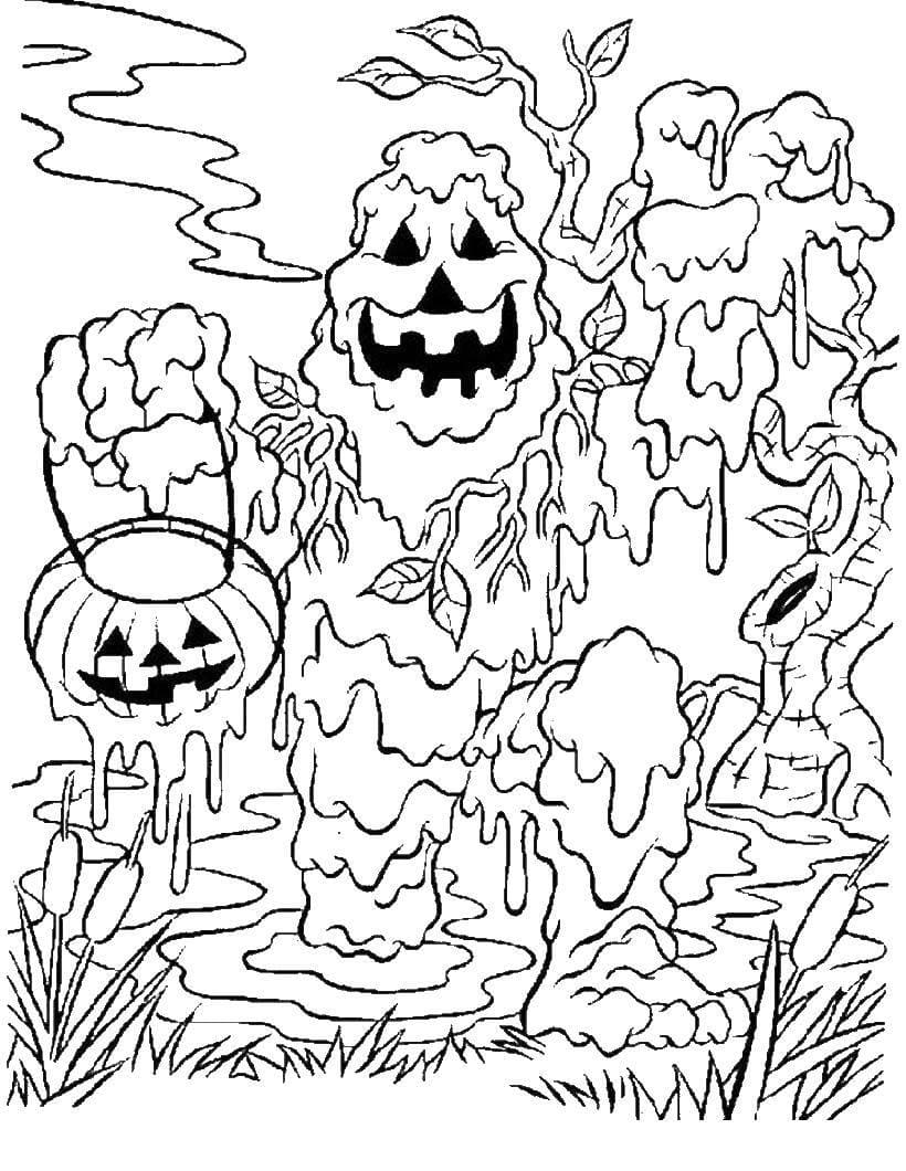 170+ Scary Coloring Pages for Spooky Fun 99